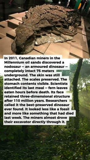 A Miner Found Something Underground That Should Have Been Dead 66 Million Years Ago.