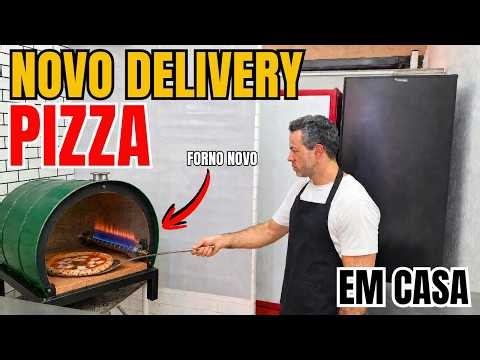 PIZZARIA DELIVERY EM CASA I VAMOS MONTAR UM NOVO DELIVERY DE PIZZA NAPOLETANA EM CASA