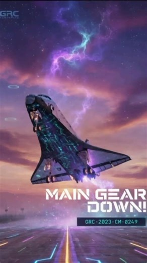 Atlantis Space Shuttle Landing Like This?😱🚀 #NASA