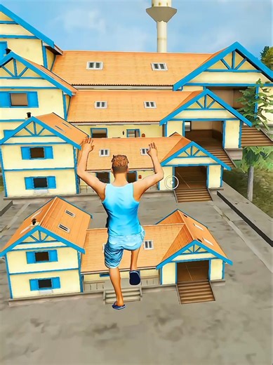 Crazy Roof Jump Challenge 🏠😱 | Can I Reach the Top? #shorts