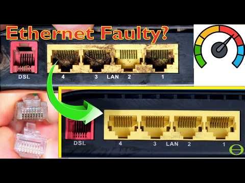 Ethernet Not Working? Cleaning a Dirty Port and Connector (Fix Guide)
