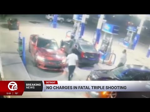 Outrage after no charges filed in gas station shooting that left three dead