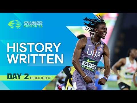 Day 2 - Extended Highlights | World U20 Championships Oregon 2026