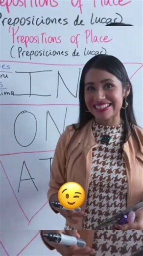 Aprende Prepositions of Place en inglés 🤗 #easyenglishtv #teamlibritos #ingles | EasyEnglish TV