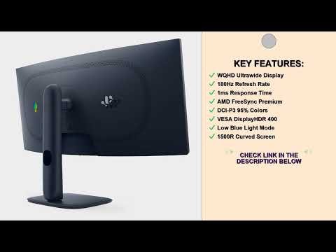 Alienware 34 AW3425DWM Review: The Ultimate 180Hz WQHD Ultrawide Gaming Monitor!