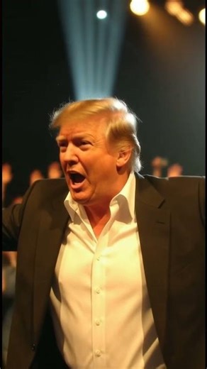 Donald Trump best dance performance on the stage😄 #donaldtrump