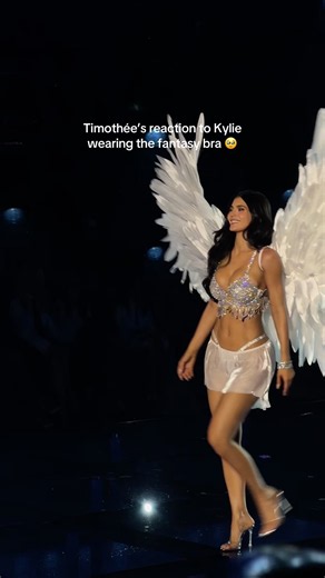 KYLIE JENNER AND TIMOTHEE CHALAMET AT VS FASHION SHOW!!💕🪽✨ #invitedbyyoutube