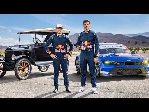 F1 Drivers Race 100 Years Of Cars