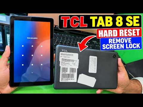 TCL Tab 8 SE (9136R) Hard Reset | Remove Screen Lock & Forgot Password | tcl 9136r tablet hard reset