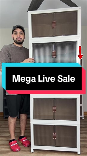 Mega Live Sale on Stackable Storage Solutions