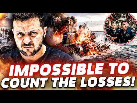 💥3 RUSSIAN SUBMARINES EXPLODE INTO PIECES! ONLY THING LEFT OF FLEET! MASSIVE LOSSES!|UKRAINE TODAY