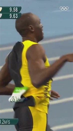A decade on. Still legendary. ⚡️ Bolt at Rio 2016 🥇