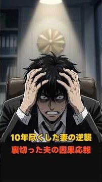 10年尽くした妻の逆襲, 裏切った夫の因果応報 #修羅場 #サレ妻 #スカッとする話 #離婚 #スカッと #主婦の知恵 #因果応報 #人生逆転 #shorts