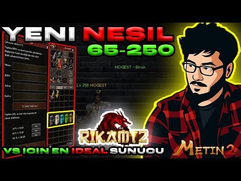 RİKA 2🔥65-250 YENI NESIL 🔥 #metin2 #metin2pvp #rika2