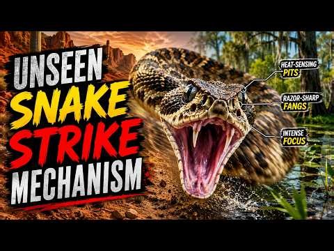 How Do Snakes Strike Without Warning Using Evolved Sensory Systems? 🐍