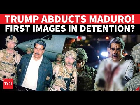 Maduro Abducted: 1ST Images In Detention Of U.S. Military's Delta Force After Caracas Raid?