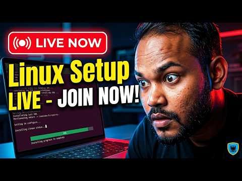LIVE: How to Install Linux on VirtualBox | Full Beginner Guide (Step-by-Step)