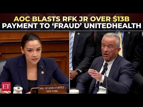 ‘Why $13B to the frauds?’: AOC grills RFK Jr over medicare advantage payments to UnitedHealth