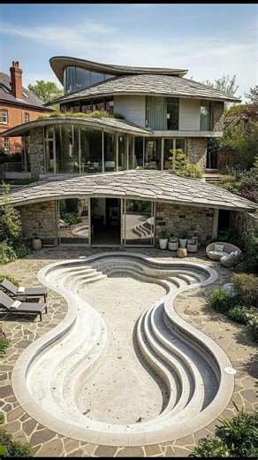 Transforming backyard into luxury pool #poolconstruction #pool #clean #relax #pooldesign #water