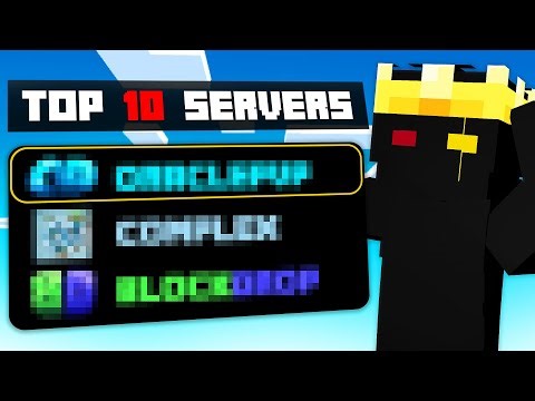 Top 10 MINECRAFT SERVERS To Join In 2025 (1.21)