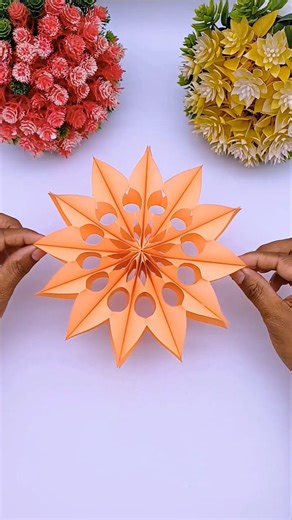 DIY Christmas Snowflake | 3D Paper Art Tutorial | Creative Art & Craft Ideas