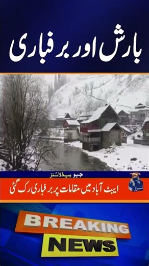 Rain and SnowFall Alert For Pakistan #RainAlert