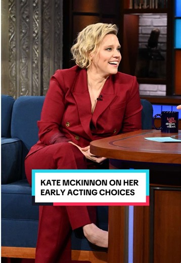 Kate McKinnon knew who she was from a very early age. #Colbert #KateMcKinnon #HBD #SNL