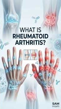 🦴 WHAT IS Rheumatoid Arthritis? Causes & Treatment #shorts