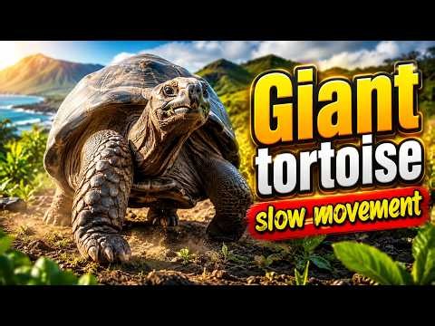 Why Do Giant Tortoises Move So Slowly Through Their Environment? 🐢