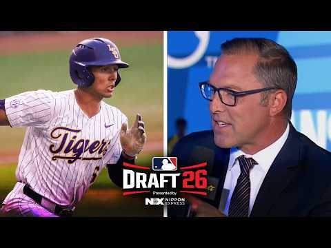Why Pirates selecting Derek Curiel No. 5 overall is a 'surprise' | 2026 MLB Draft | MLB on NBC