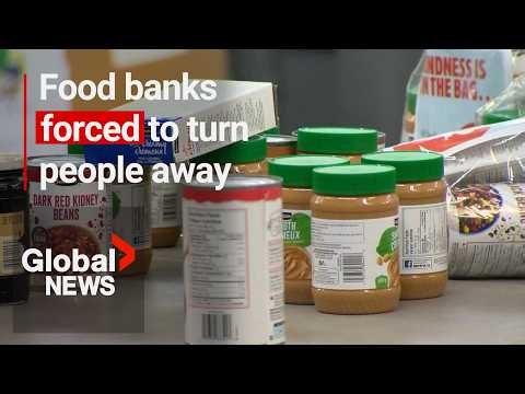 1 in 3 non-profit food banks are forced to turn people away: survey