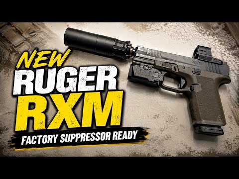 NEW ! Ruger RXM - Factory Suppressor READY