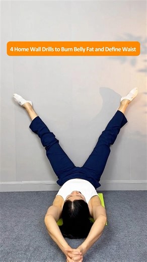 4 Wall Exercises You Can Do Daily to Reveal Abs, V Line and Tighten Your Core Fast