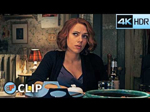 Dinner Scene | Avengers Age of Ultron (2015) 4K HDR Movie Clip