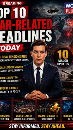 TOP 10 Global Tension Headlines Shaking The World Today 🌍⚠️ #breakingnews #usa #usanewstoday