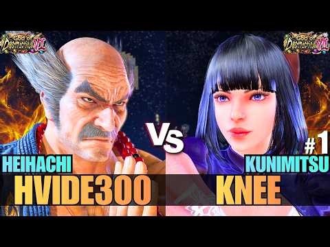 Tekken 8 🔥 HVIDE300 (Heihachi) vs KNEE (#1 Ranked Kunimitsu) 🔥 High Level Gameplay