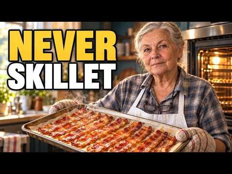 NEVER Fry Bacon in a Skillet Again — Try This Old Diner Trick
