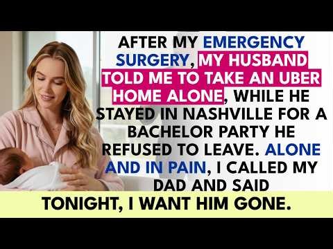ONE WEEK AFTER MY EMERGENCY SURGERY, MY HUSBAND STAYED AT A BACHELOR PARTY. LEFT ME ALONE—THEN I ...
