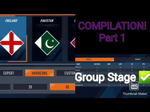 WINNING ODI CWC 2015 WITH ENGLAND! | Group Stage Compilation