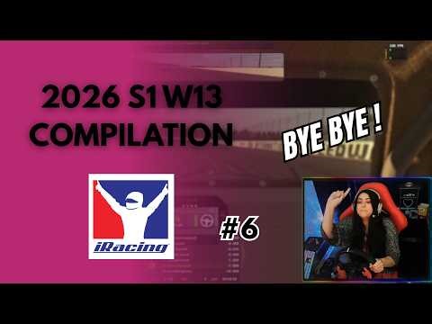 iRacing Season 1 Week 13 2026 #6 – Crash Compilation | Wrecks, Saves & Incidents
