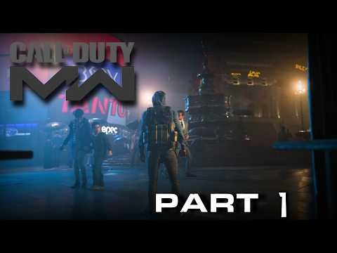 CALL OF DUTY MODERN WARFARE CAMPAIGN WALKTHROUGH | PART 1 (No Commentary)