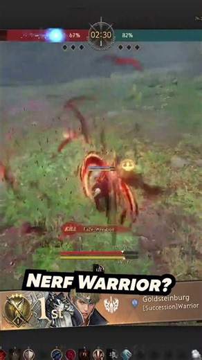 WARRIOR DAMAGE IS BUGGED? R1 WARRIOR POV
