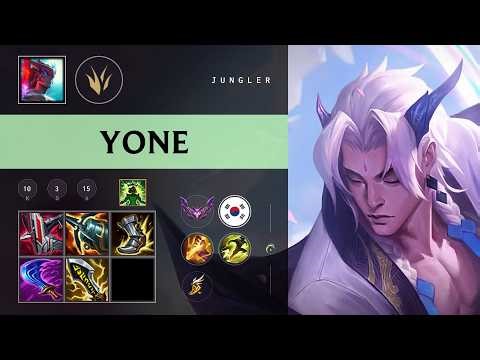 Yone Jungle vs Nunu & Willump - KR Master Patch 26.08