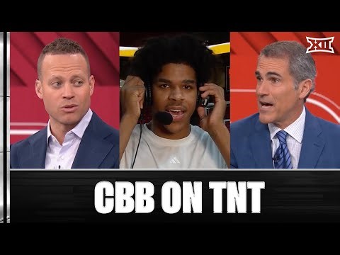 "They're the Best 1-2 Punch in College Basketball." 👀 The CBB on TNT Crew Talk No. 15 Texas Tech 🔥