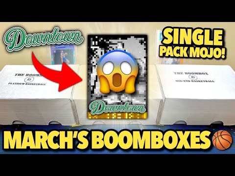 GOLD DOWNTOWN PULL FROM A SINGLE PACK! 😱🔥 March's Elite, Platinum, & Mid-End Basketball Boomboxes