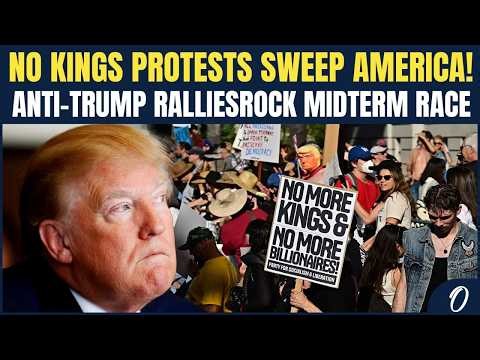 ‘NO KINGS’ RALLIES ROCK AMERICA! Thousands Protest Trump as Midterm Election Battle Intensifies