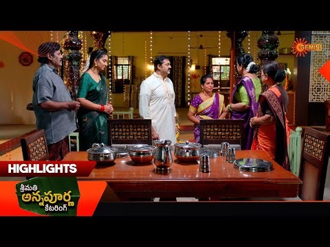 Srimati Annapurna Catering - Highlights of the day | 01 Jan 2026 | Gemini TV