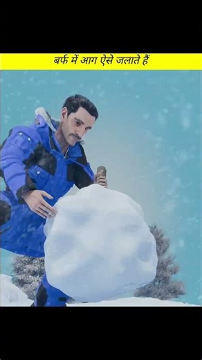 Snow Stove Survival Trick: How to Make Fire and Boil Water in Extreme Cold #shorts