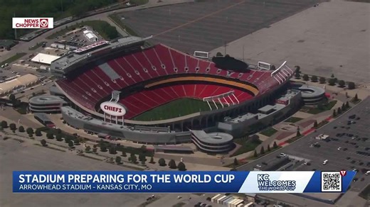 Arrowhead Stadium ramps up preparations as Kansas City nears World Cup matches