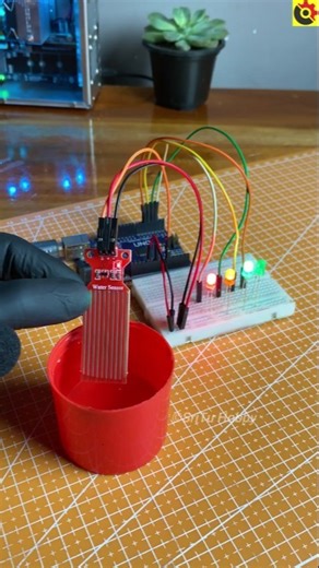 Water Level Sensor with Arduino #arduino @sritu_hobby